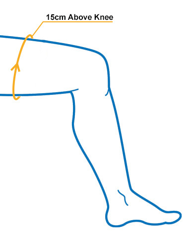 Sizing of the Actimove Children's Knee Brace